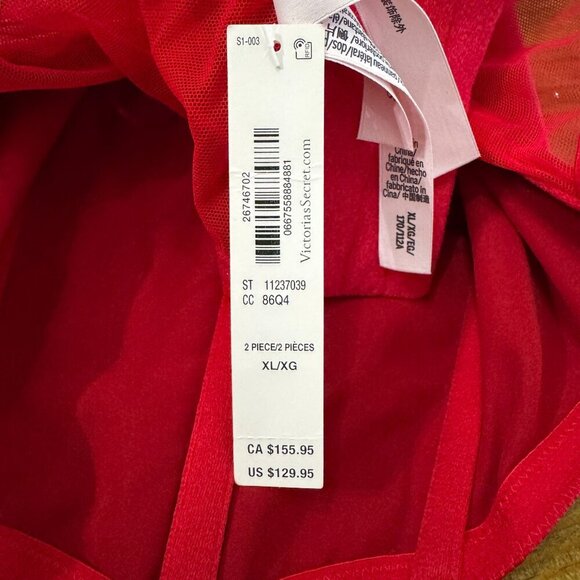 NWT Victorias Secret Top Sz XL - Picture 4 of 5